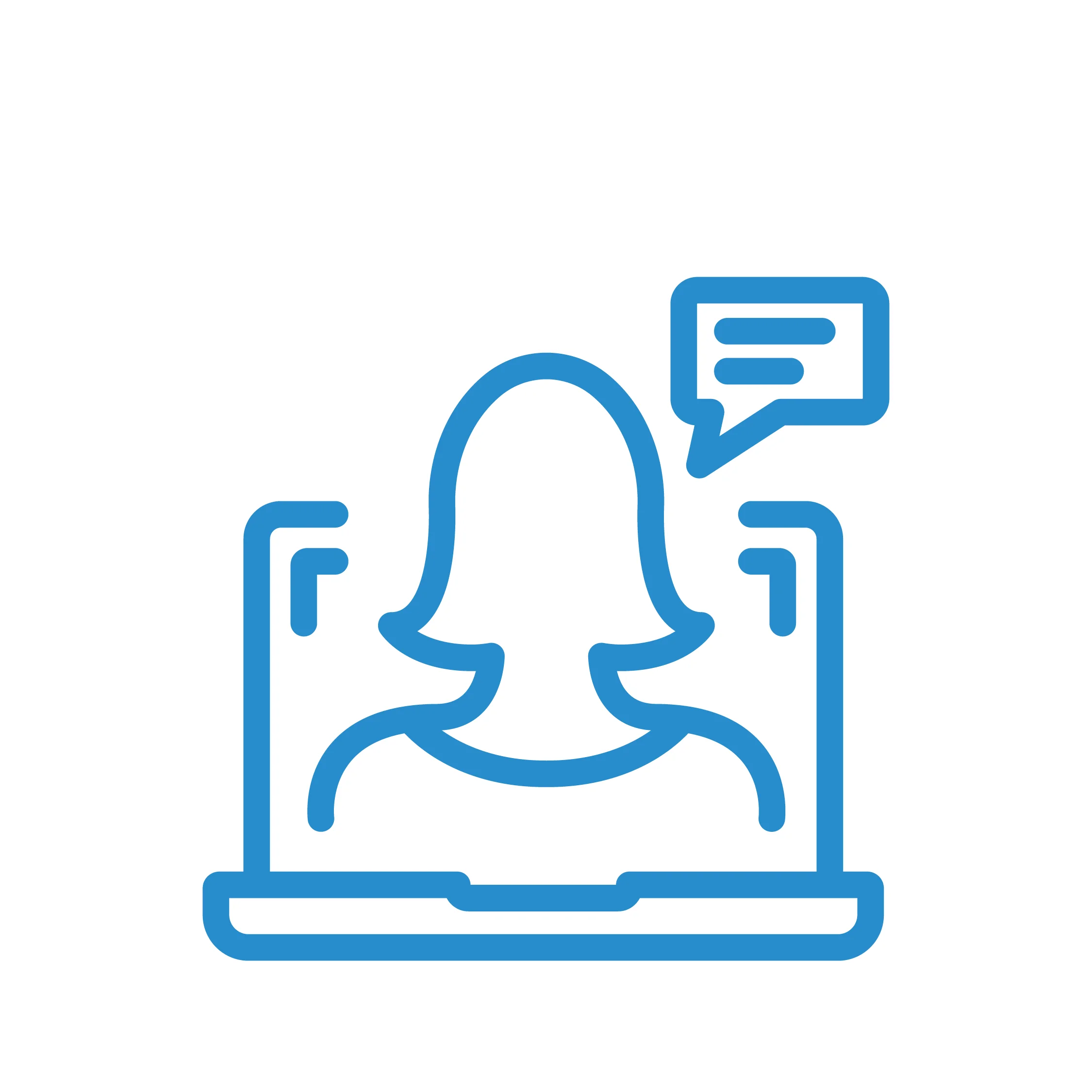 Accompagnement individuel lors d'un cours informatique chez Infoeasy.