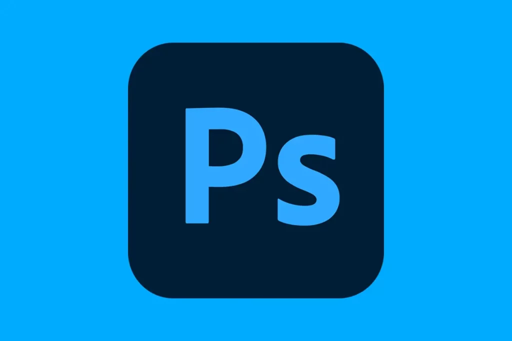 Logo du logiciel Photoshop, dispensé dans un cours d’informatique donné chez Infoeasy.